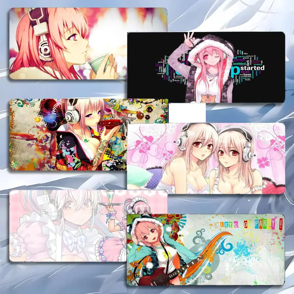 Gaming Accessories For Table - Милый коврик для мыши S-Super Sonico,