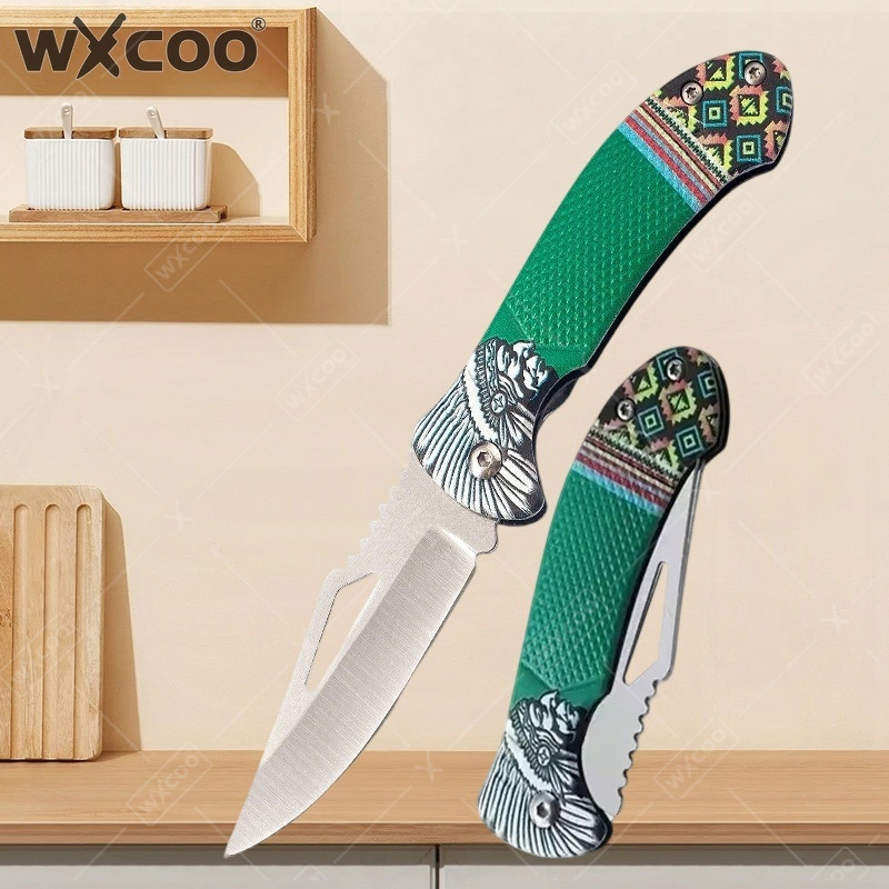 Gaming Kitchen Accessories - Складной нож WXCOO из нержавеющей стали,
