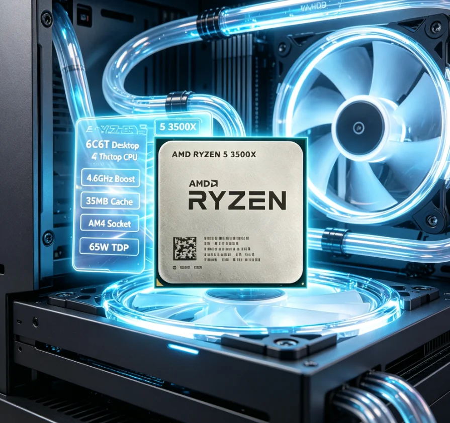 Gaming Accessories Stand - Процессор AMD Ryzen 5 3500X AM4