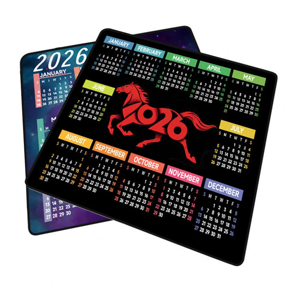 Gaming Accessories For Pc - Коврик для мыши с календарем 2026,