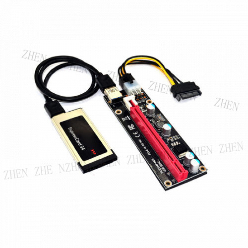 Vertical Gpu Bracket - Кабель-переходник Y-образный для Expresscard 34 мм
