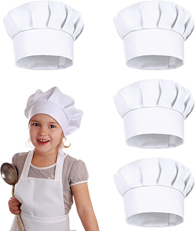 Gaming Kitchen Accessories - Набор из 4 белых детских поварских