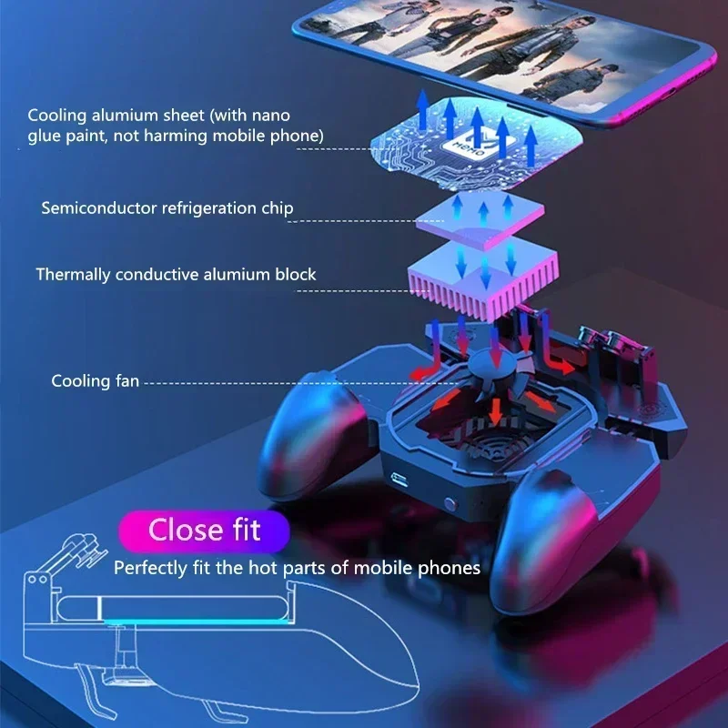 MEMO DL88 кулер для мобильного – обзор и цена Gaming Accessories Phone