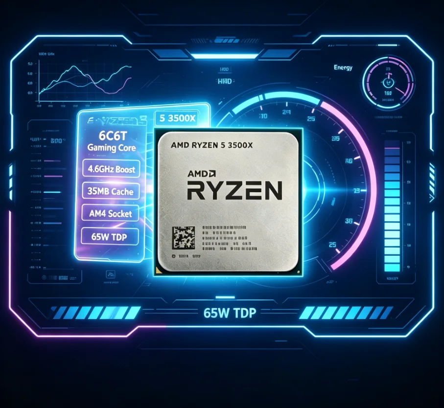 Процессор AMD Ryzen 5 3500X AM – обзор и цена Gaming Accessories Stand