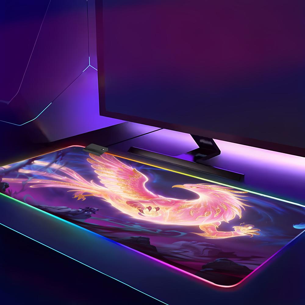 Коврик для мыши RGB LED Blue D – обзор и цена Gaming Accessories Pc Setup