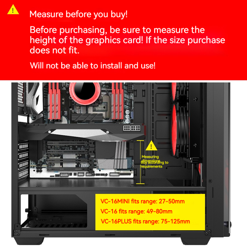 Держатель графического процесс – обзор и цена Vertical Gpu Bracket