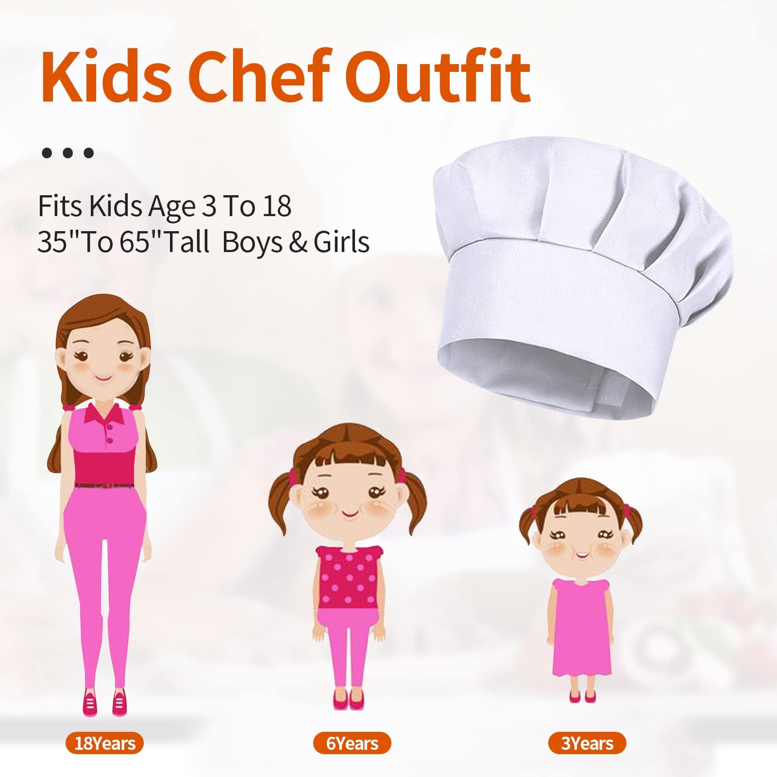 Набор из 4 белых детских повар – обзор и цена Gaming Kitchen Accessories